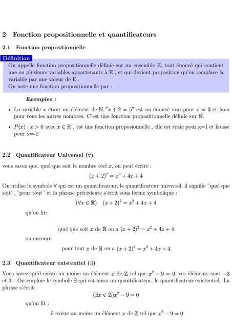 Notions de logiques : Cours complet – Image 6