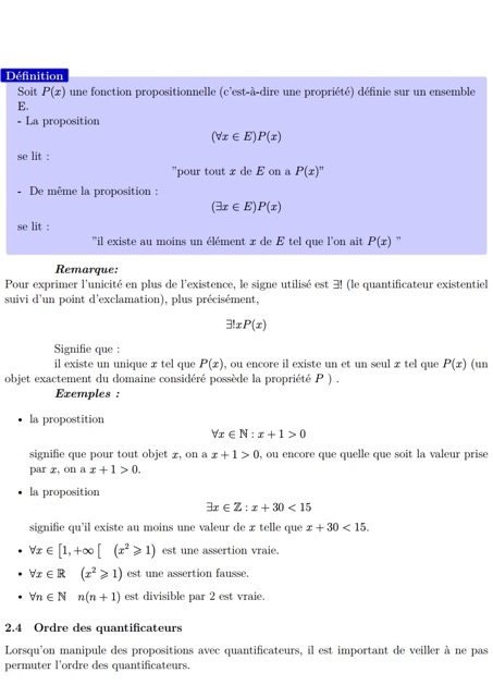 Notions de logiques : Cours complet – Image 7