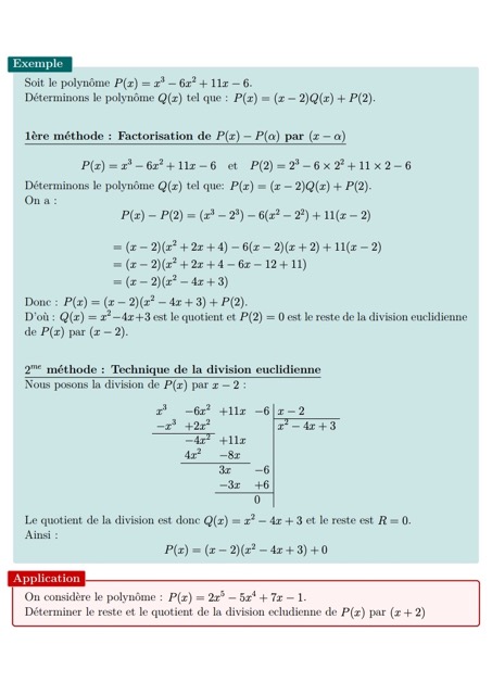 Les Polynômes : Cours complet – Image 7